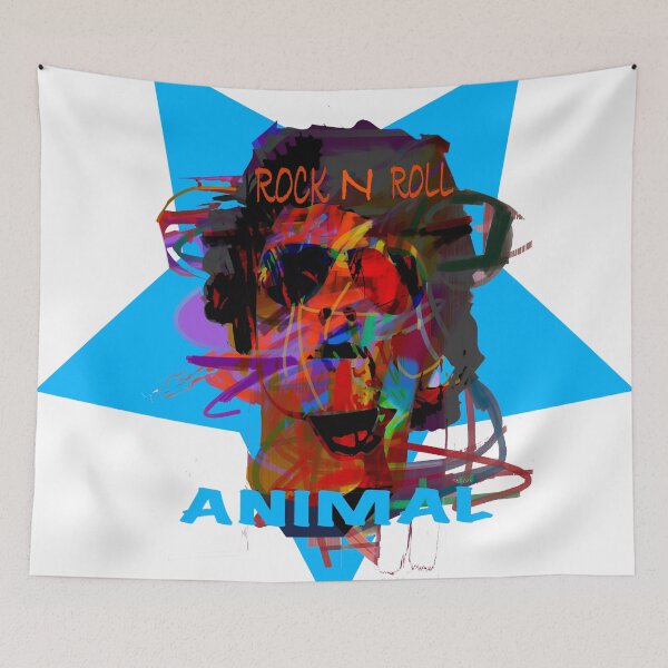 Item preview, ROCK AND ROL ANIMAL designed and sold by CemDigitalArt.