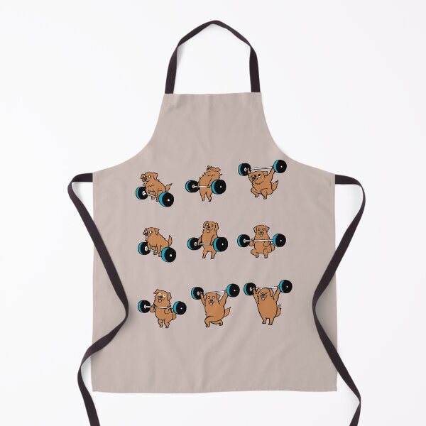 Item preview, Olympic Lifting Golden Retriever designed and sold by Huebucket.