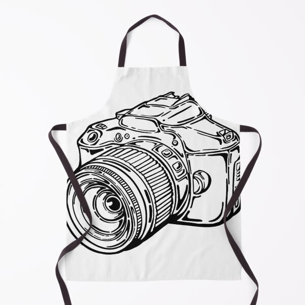 Item preview, Illustration of a Digital Camera in Line Art  designed and sold by lil_arin.