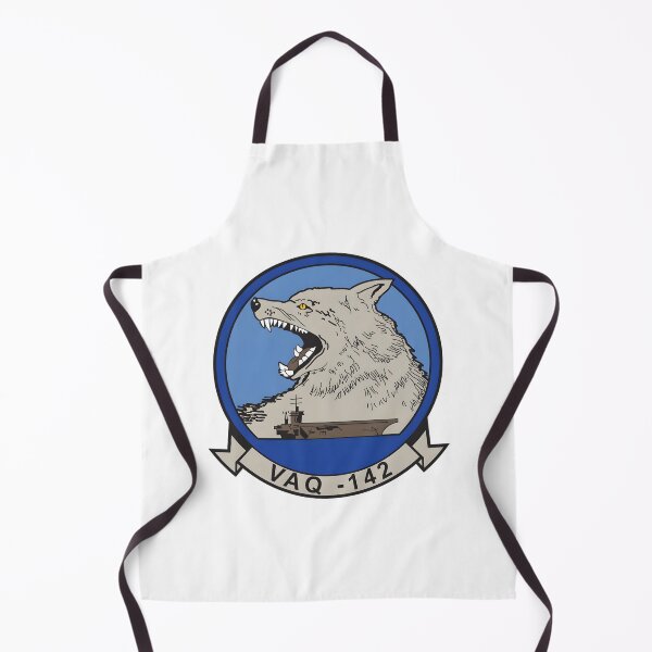 Item preview, VAQ-142 Gray Wolves Electronic Attack Squadron Emblem designed and sold by CharlieDesings.