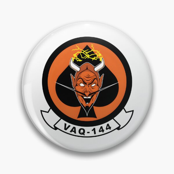 Item preview, VAQ-144 Main Battery Electronic Attack Squadron Emblem designed and sold by CharlieDesings.
