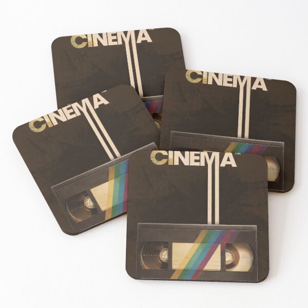 Item preview, VHS Cinema Since 1976 Vintage Tape Retro Poster designed and sold by Cine8.