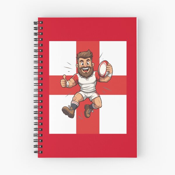 Item preview, Jump High Play Proud Rugby England designed and sold by taiche.
