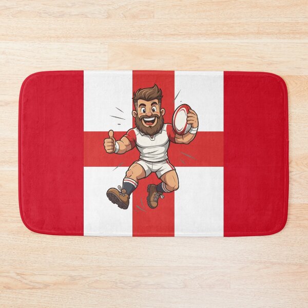 Item preview, Jump High Play Proud Rugby England designed and sold by taiche.