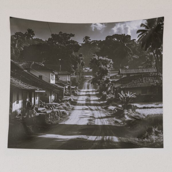 Item preview,  Village india Black and white designed and sold by Sparrow works.
