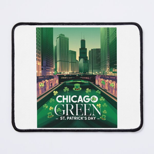 Item preview, Vintage RetroChicago Goes Green – St. Patrick’s Day Night Magic 2026 designed and sold by pod24.