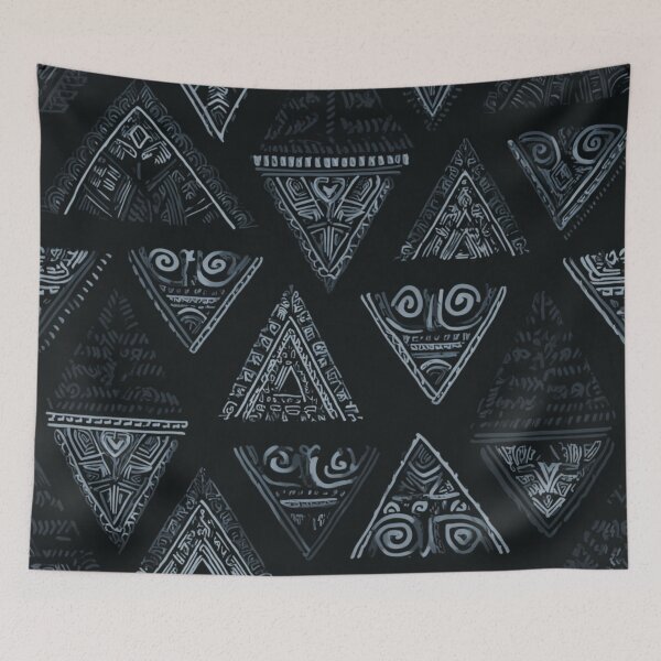 Aperçu de l'œuvre Nouvelle-Zélande Maori Paua Pattern Koru Design 812 créée et vendue par GrinGalore.