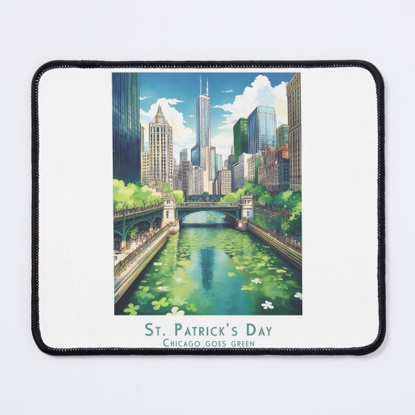 Item preview, 2026 St. Patrick’s Day in Chicago – Green River, big celebration - St. Patrick’s Day designed and sold by pod24.
