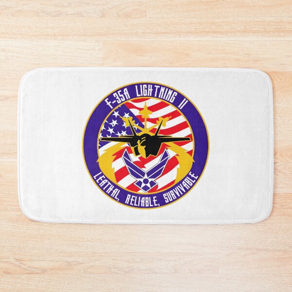 Item preview, F-35A Lightning II "Lethal, Reliable, Survivable" Patch designed and sold by CharlieDesings.