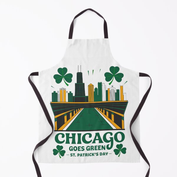 Item preview, Vintage Retro Chicago Goes Green – St. Patrick’s Day Chicago Skyline Design 2026 designed and sold by pod24.