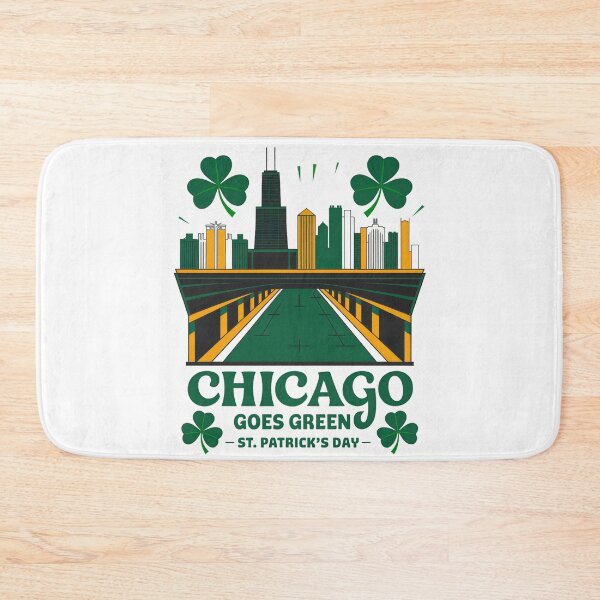 Item preview, Vintage Retro Chicago Goes Green – St. Patrick’s Day Chicago Skyline Design 2026 designed and sold by pod24.