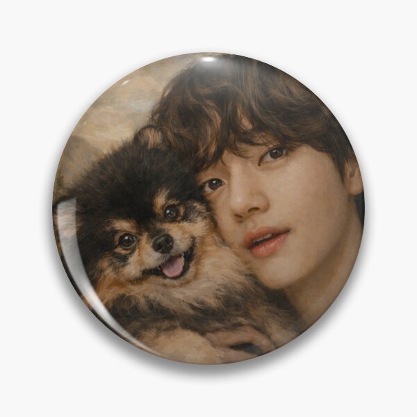 Item preview, BTS Kim Taehyung and YoonTan oil painting - | bts V | THV | Yoon Tannie designed and sold by moteesshop.