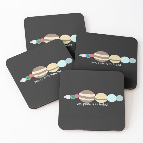 Item preview, Yes, Pluto Is Included – Minimalist Solar System designed and sold by OddetteArt.