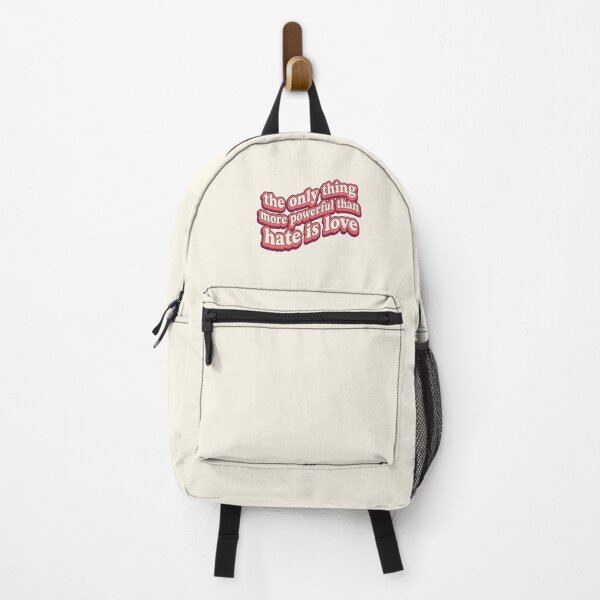 Item preview, Powerful Love Over Hate Retro Typography designed and sold by zzz888.