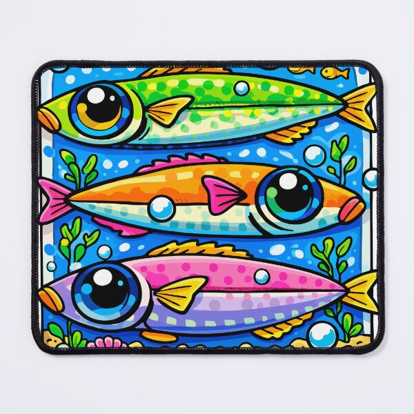Item preview, Big Eyed Fish designed and sold by Art by Amy Panfalone.