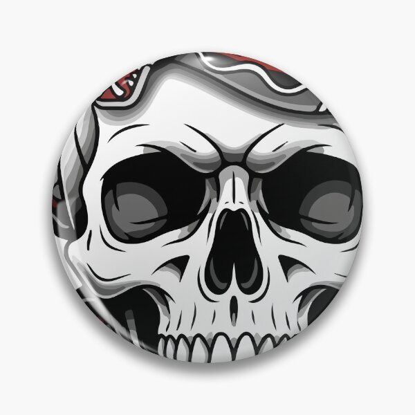 Item preview, Mysterious Skull with Coiled Snake Vector Graphic Design designed and sold by mdpzart.
