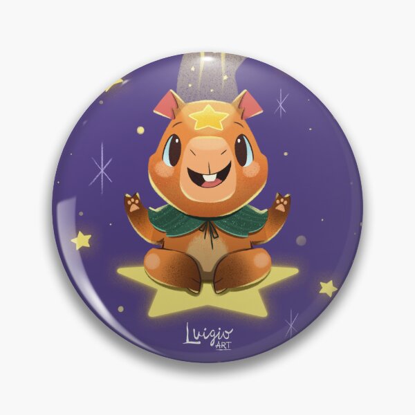 Item preview, Star Capybara – Original characters from The Journey of Sirius designed and sold by Luis Ortega.