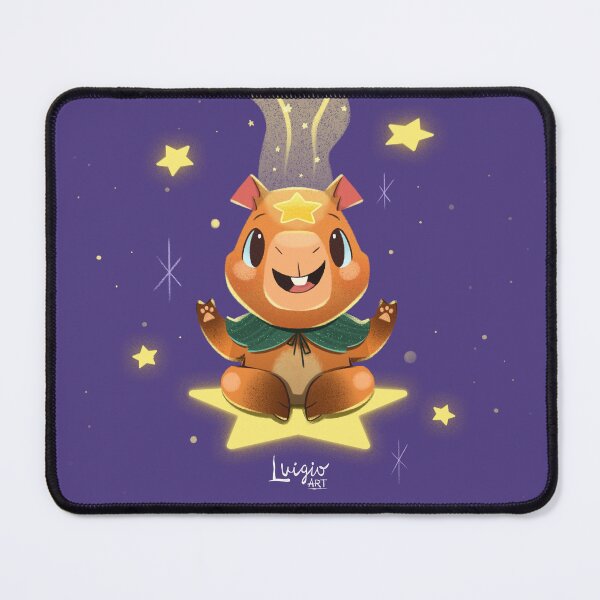 Item preview, Star Capybara – Original characters from The Journey of Sirius designed and sold by Luis Ortega.