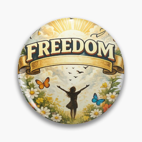 Item preview, freedom designed and sold by SOULFUL ARTS.