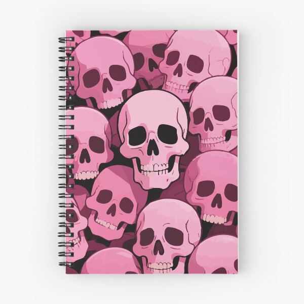 Item preview, Pink skulls designed and sold by drizzd.