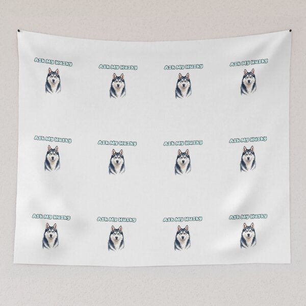 Item preview, Ask My Husky designed and sold by NatureUnleashed.