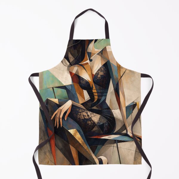 Item preview, The Geometry of Grace - Cubist Reverie designed and sold by Jani-art-world.