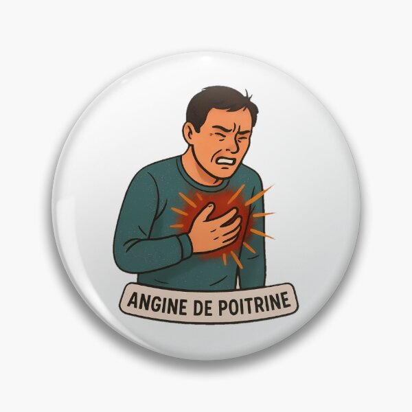 Item preview, angine de poitrine designed and sold by NCNGDESIGN.