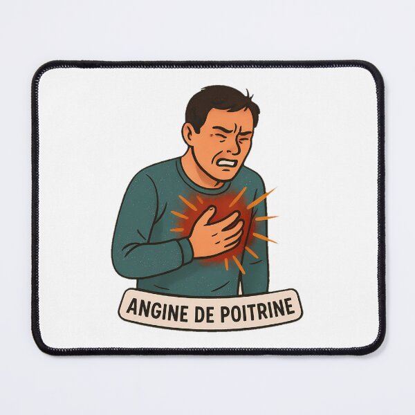 Item preview, angine de poitrine designed and sold by NCNGDESIGN.