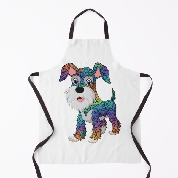 Item preview, Colorful and Fun Schnauzer designed and sold by PaintedbyCarol.