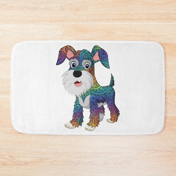 Item preview, Colorful and Fun Schnauzer designed and sold by PaintedbyCarol.