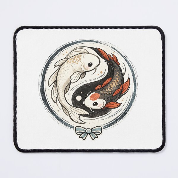 Item preview, Daoism Koi Yin Yang - Taoism Balance Symbol designed and sold by Hydravisions.