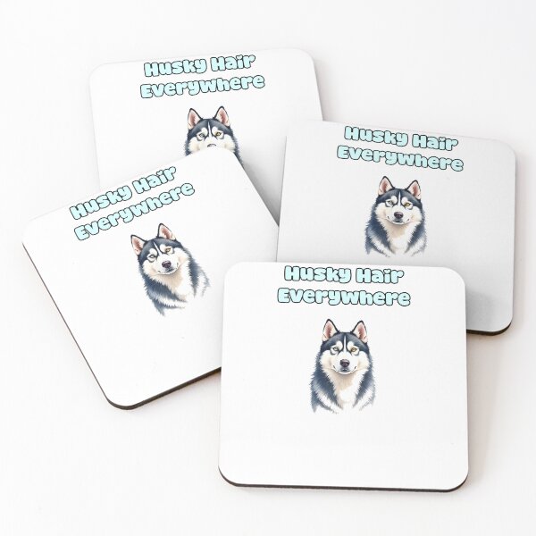 Item preview, Husky Hair Everywhere designed and sold by NatureUnleashed.