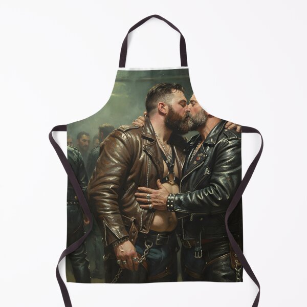 Item preview, Leather Bar Embrace #1 designed and sold by Black Rainbow Studios.