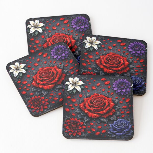 Item preview, Flowers and Rose designed and sold by Planetporridge.