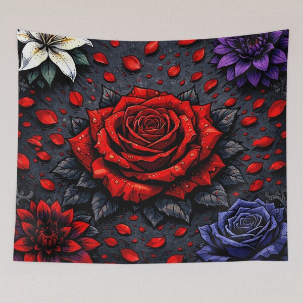 Item preview, Flowers and Rose designed and sold by Planetporridge.