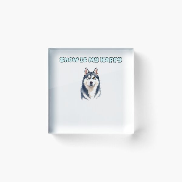Item preview, Snow Is My Happy designed and sold by NatureUnleashed.
