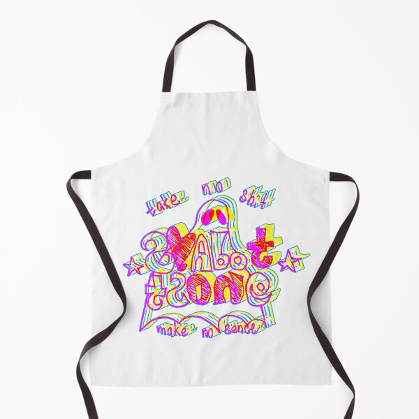 Item preview, Make No Sence – Psychedelic Ghost Doodle Streetwear Art designed and sold by NEURODIVERGENTCRAFT.