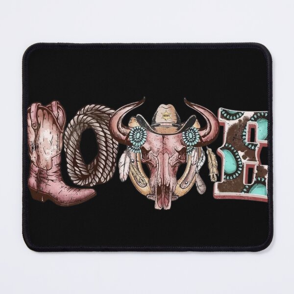 Item preview, Western Bull Skull Illustration – Desert Cactus Vintage Art designed and sold by Bizertart.
