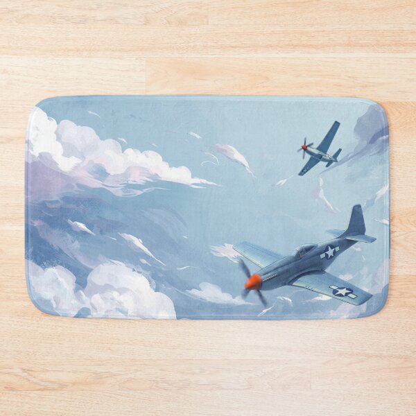 Item preview, P-51 Mustang WWII Fighter Art designed and sold by Ocularpresence.