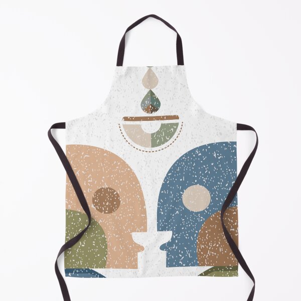 Item preview, Symmetrical geometric illustration features various shapes including circles, semicircles, and teardrop forms set against designed and sold by CreativebyTKK.