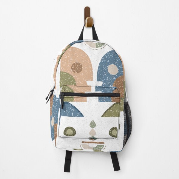 Item preview, Symmetrical geometric illustration features various shapes including circles, semicircles, and teardrop forms set against designed and sold by CreativebyTKK.
