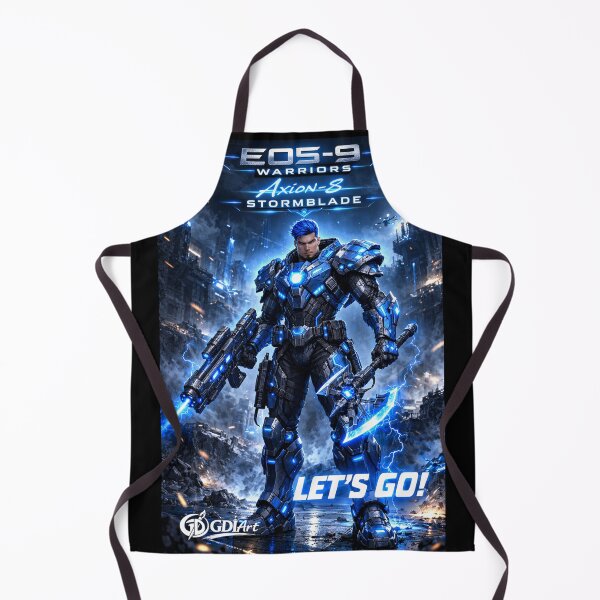 Item preview, AXION-8 STORMBLADE - LET'S GO! designed and sold by GDIArt.