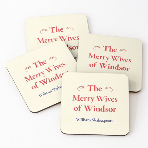 Item preview, William Shakespeare, The Merry Wives of Windsor designed and sold by CharlottePlaceArt.