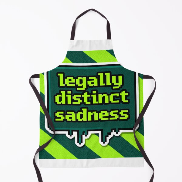 Item preview, Legally Distinct Sadness - Retro Pixel Meme designed and sold by PictorialWhimsy.