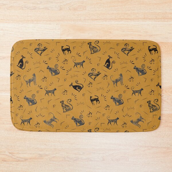 Item preview, Cave Art Cats on Orange designed and sold by KSimpson838.