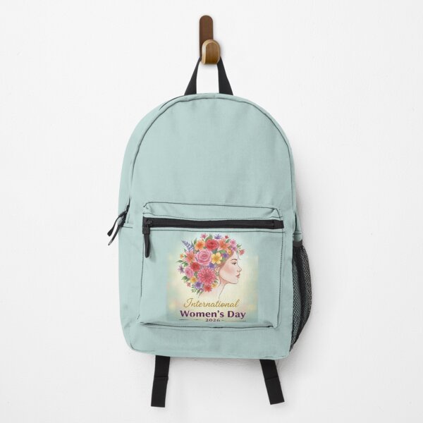 Item preview, Elegant Floral Woman Portrait – International Women’s Day 2026 Feminine Empowerment Art designed and sold by Lu7u.