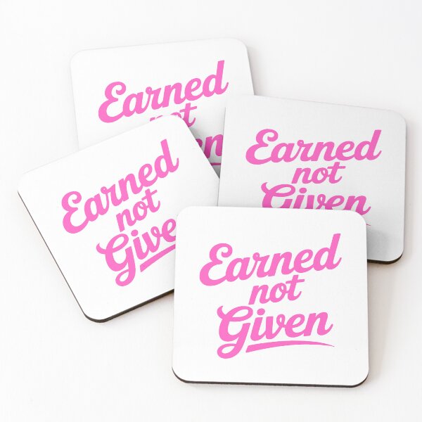 Item preview, Earned Not Given! Pink Gym Girl designed and sold by PMCreative.