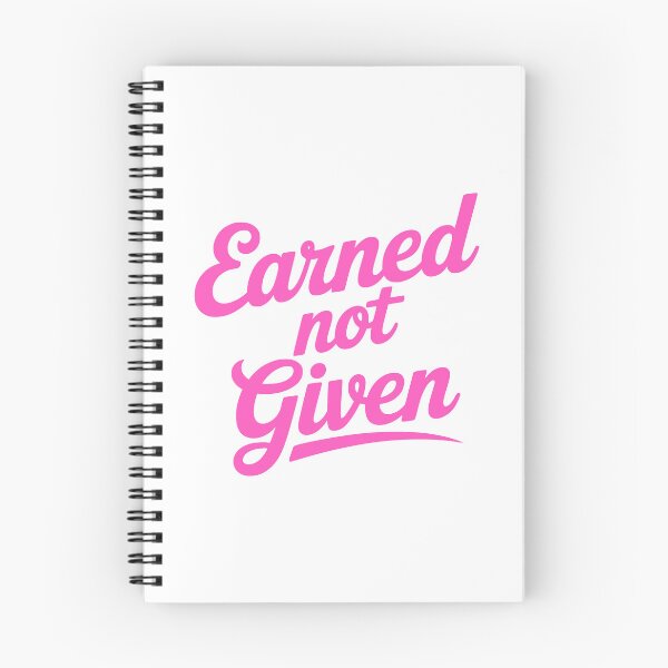 Item preview, Earned Not Given! Pink Gym Girl designed and sold by PMCreative.