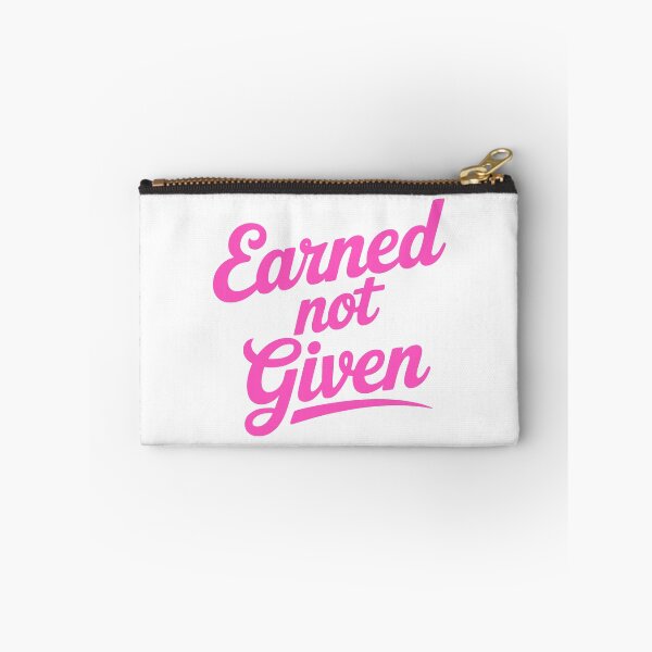 Item preview, Earned Not Given! Pink Gym Girl designed and sold by PMCreative.