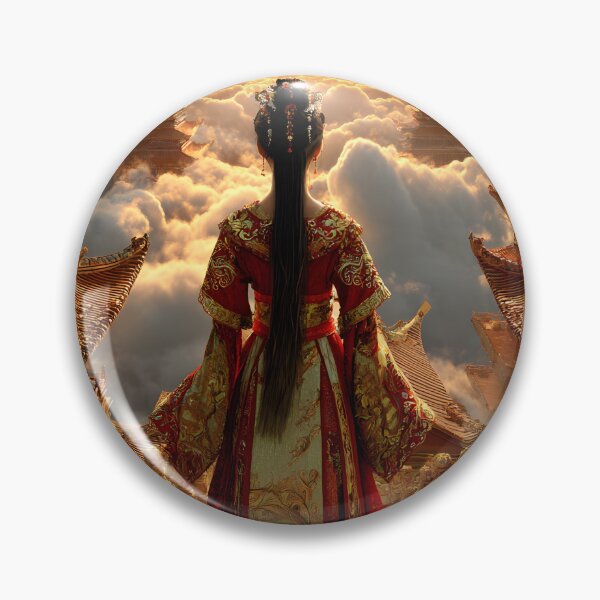 Item preview, Majestic Sunset Over Ancient Temples in the Clouds designed and sold by Artessie.
